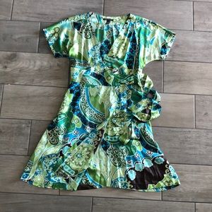 Women’s Banana Republic Silk Wrap Dress